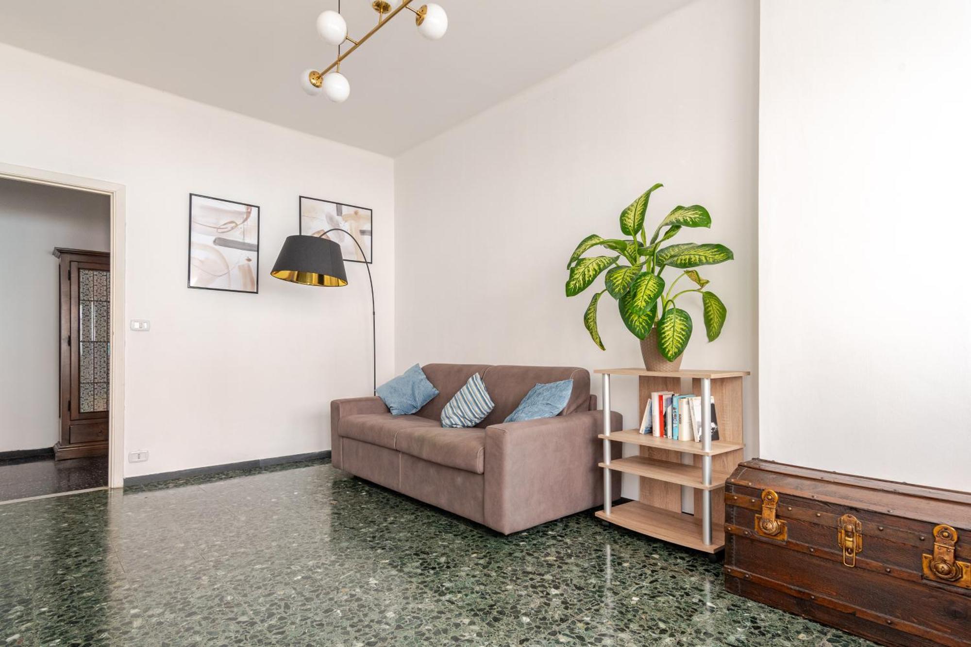 90Mq In Centro 5Min Dal Mare Apartman Recco Kültér fotó