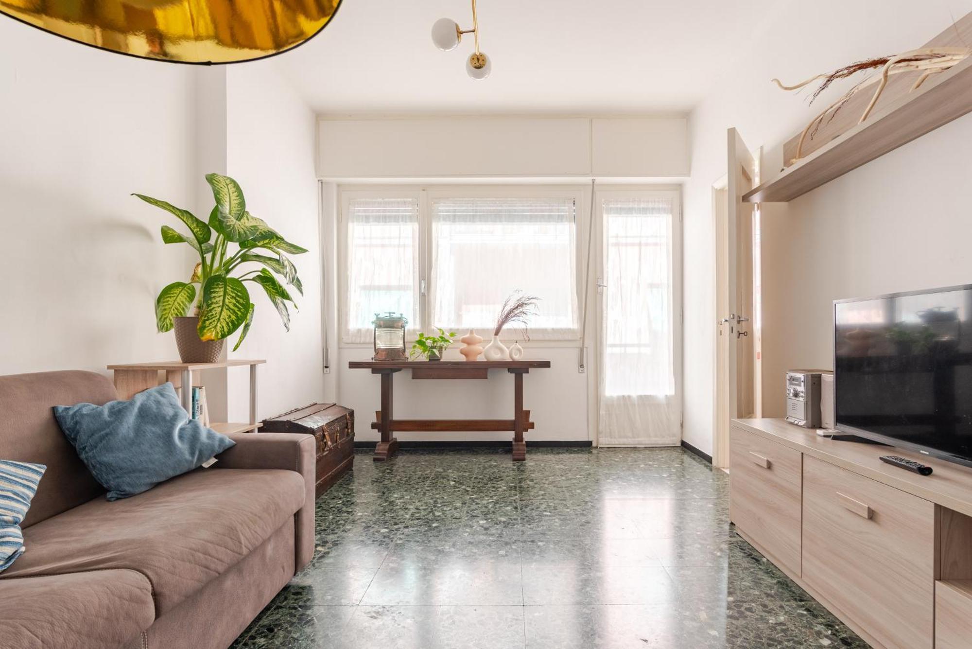 90Mq In Centro 5Min Dal Mare Apartman Recco Kültér fotó