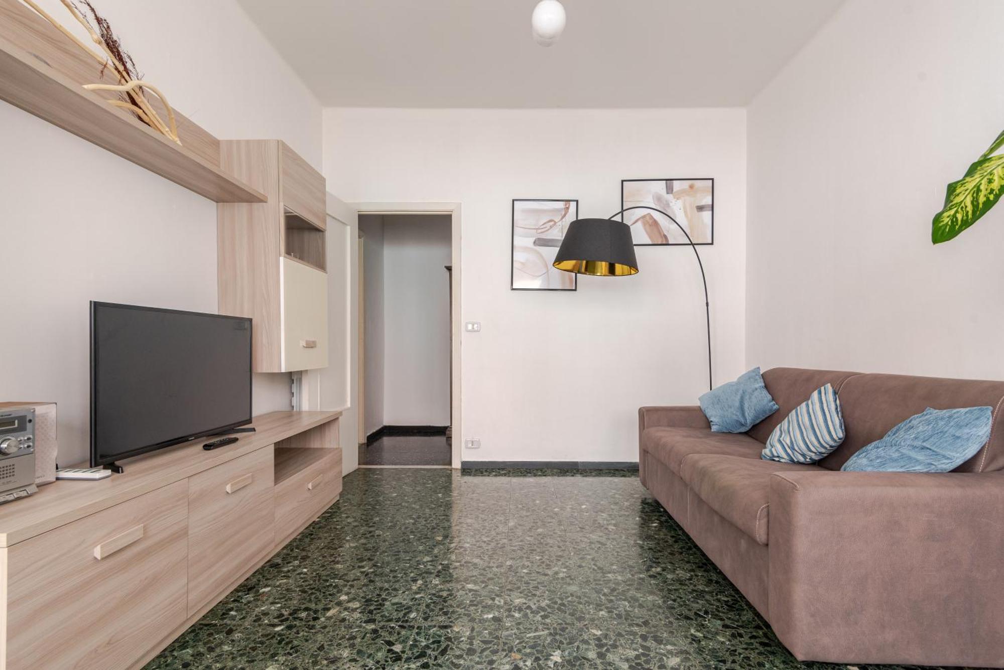 90Mq In Centro 5Min Dal Mare Apartman Recco Kültér fotó